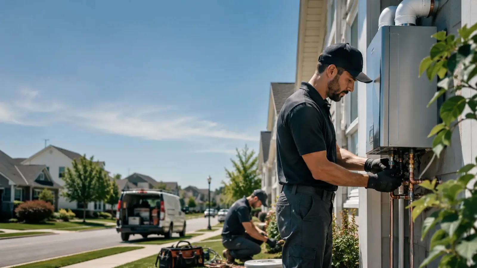 Tankless Water Heater Installation in Brooklyn, MI